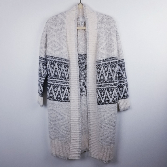 COPY - NWOT Joie Nordic Long Duster Cardigan Sweater size XS - Picture 1 of 8